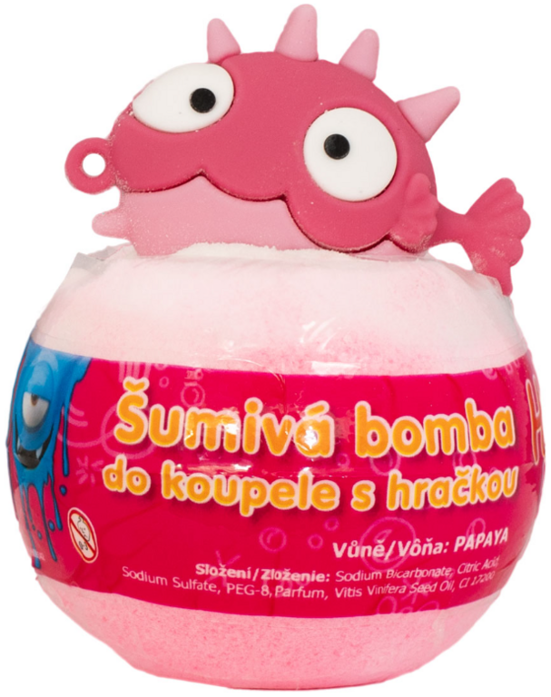 HAPPY KIDS ŠUMIVÁ GUĽA DO KÚPEĽA S HRAČKOU 1KS 100G