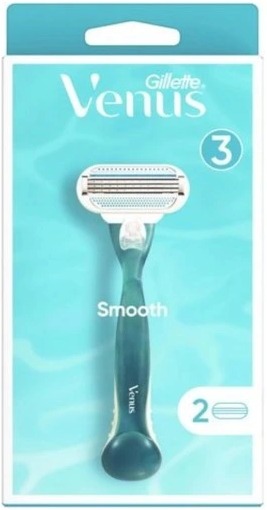 Gillette Venus Smooth holiaci strojček + 2 náhradné hlavice