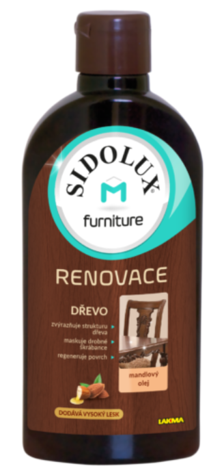 SIDOLUX MLIEKO NA NÁBYTOK MANDĽA 300ML