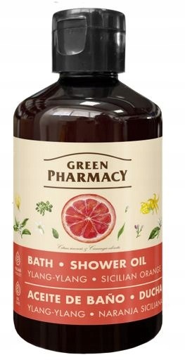 Green Pharmacy Olej do kúpeľa a sprchy Ylang-Ylang a sicílsky pomaranč, 250 ml