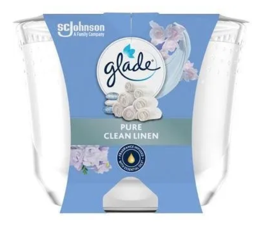GLADE SVIEČKA PURE CLEAN LINEN 204G
