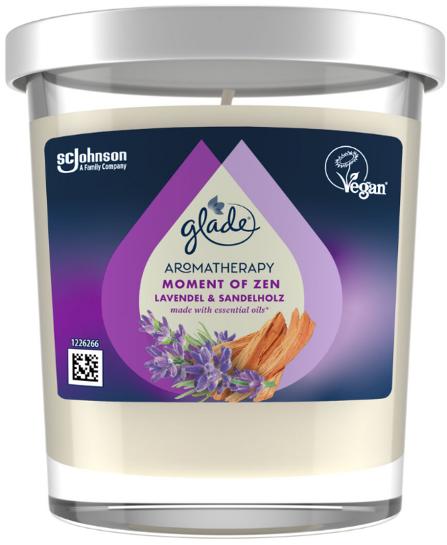 GLADE SVIEČKA AROMATHERAPY MOMENT OF ZEN 170G