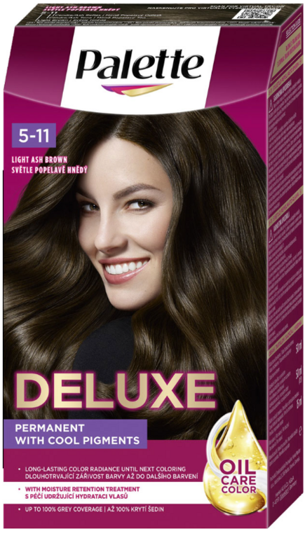 PALETTE DE LUXE SVETLO POPOLOVO HNEDÝ 5-11