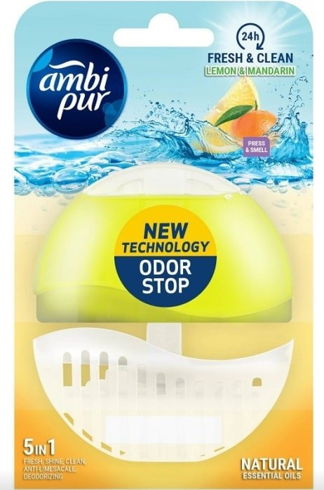 AMBI PUR WC BLOK GÉLOVÝ LEMON A MANDARINKA 55ML