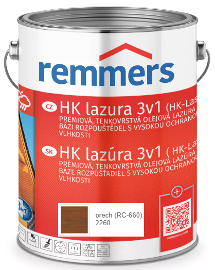 REMMERS HK LAZÚRA 3V1 ORECH 2,5L