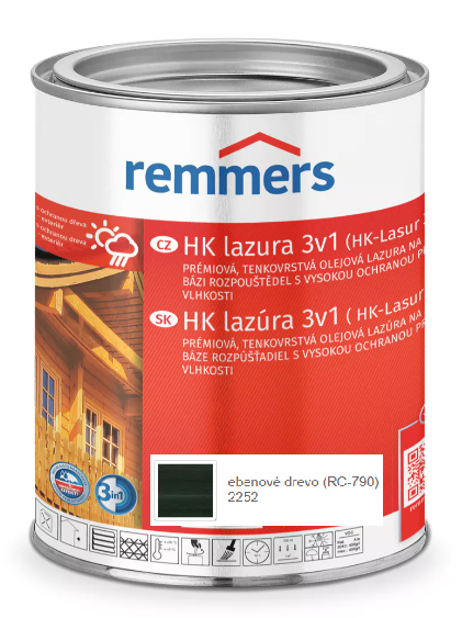 REMMERS HK LAZÚRA 3V1 EBEN 0,75L