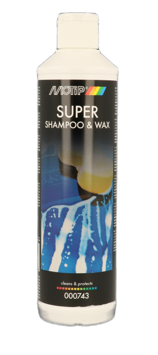 MOTIP AUTOSHAMPOO & WAX 500ML