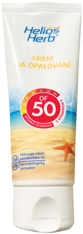 HELIOS HERB KRÉM NA OPAĽOVANIE OF50 75 ML