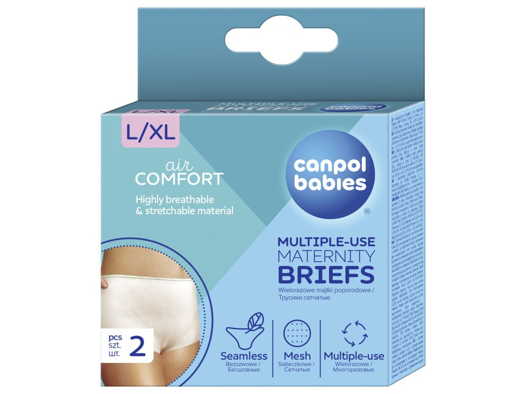 Canpol Babies Poporodné nohavičky L/XL, 2 ks