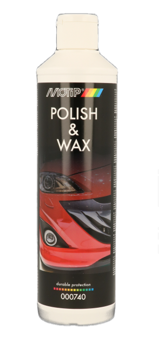 MOTIP POLISH & WAX  500ML