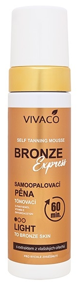 SUN BRONZ EXPRESS SAMOOPAĽOVACIA PENA LIGHT 200ML