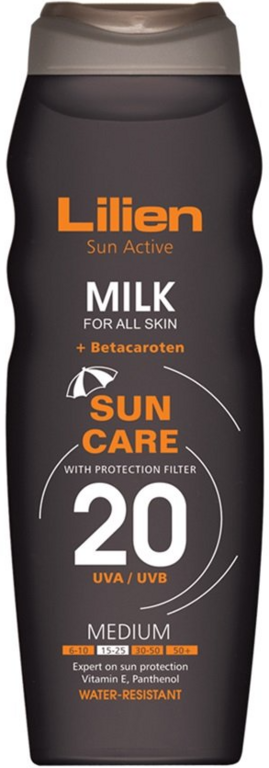 LILIEN SUN CARE MLIEKO S BETAKAROTENOM OF 20 200ML