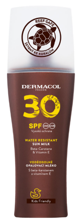 DERMACOL SUN OPAĽOVACIE MLIEKO S ROZPRAŠOVAČOM SPF30 200ML