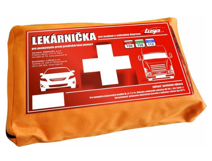 AUTO LEKÁRNIČKA C-SK- DAS PLÁTENÁ