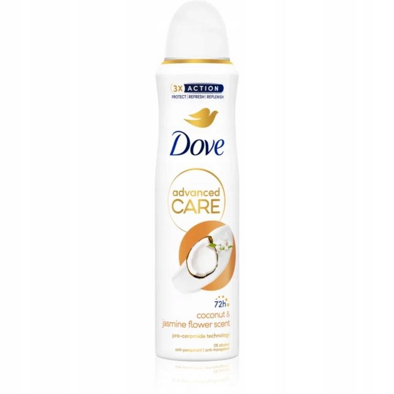 Dove Advanced Care antiperspirant sprej Coconut & Jasmine, 150 ml