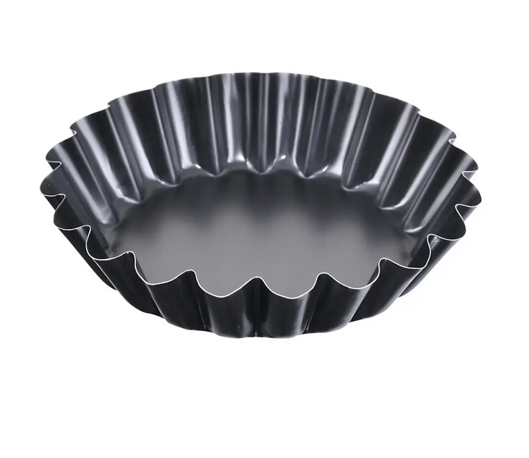 FORMIČKA KOV KOLÁČOVÁ TARTALETKY PRIEMER 11CM 6KS