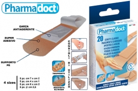 Pharmadoct Náplasti, sada 4 veľkostí, 20 ks