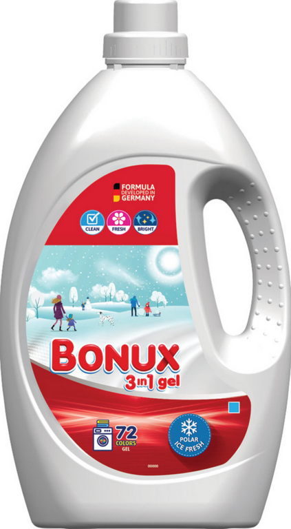 BONUX GÉL 72PD ICE FRESH WHITE