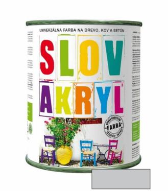 SLOVAKRYL 0110 SVETLOŠEDÝ 0.75 KG