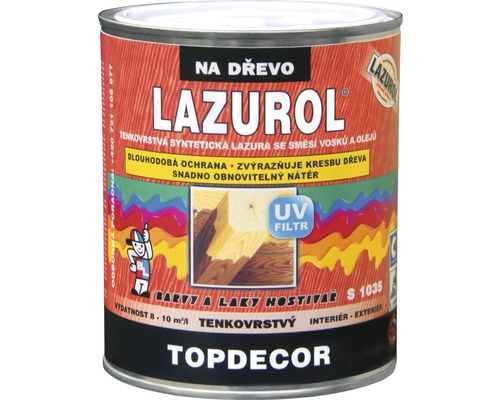 LAZUROL TOPDECOR TEAK 0.75 L