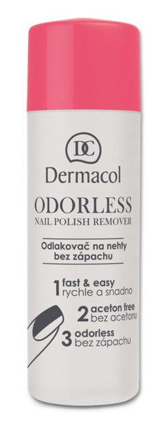 DERMACOL ODLAKOVAČ ODORLESS NA NECHTY 120 ML
