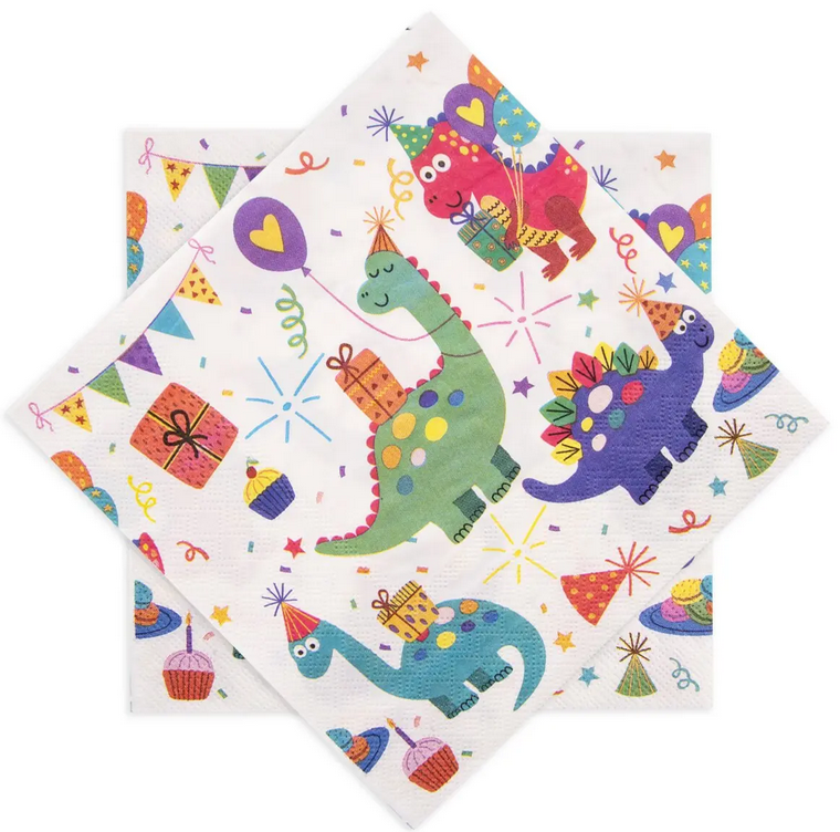 SERVÍTKY DINOSAURY 20 KS 33 X 33