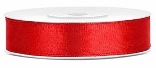 STUHA SATÉN ČERVENÁ 12MM X 25M