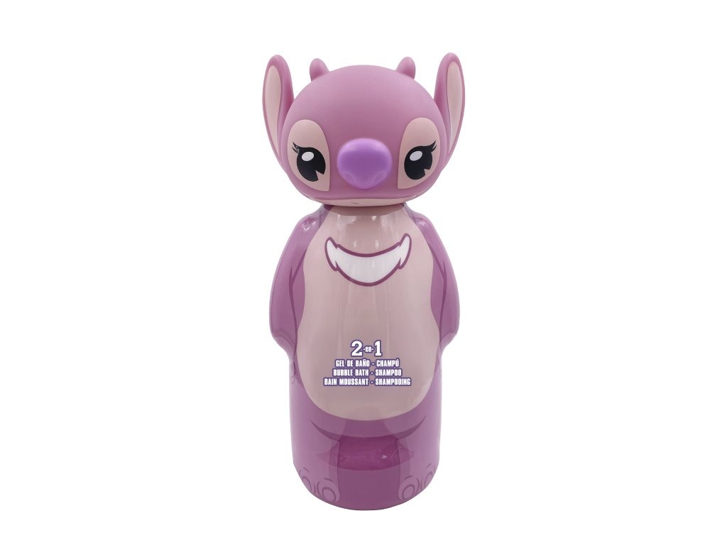 Disney Stitch Angel 2v1 pena do kúpeľa a šampón, 300 ml