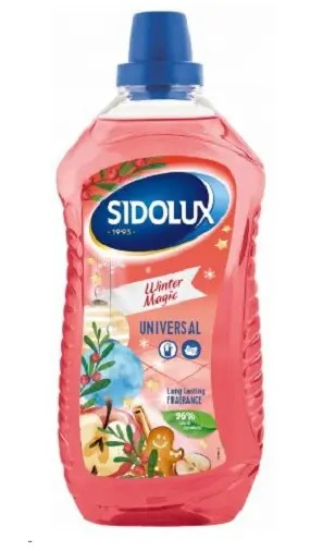 Sidolux Universal Winter Magic, univerzálny čistiaci prostriedok, 1 l
