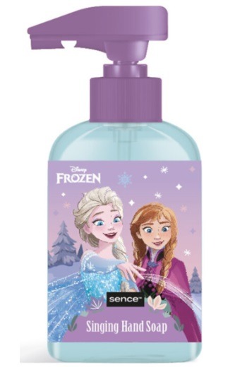 Sence Disney Frozen tekuté mydlo s pumpičkou, 250 ml