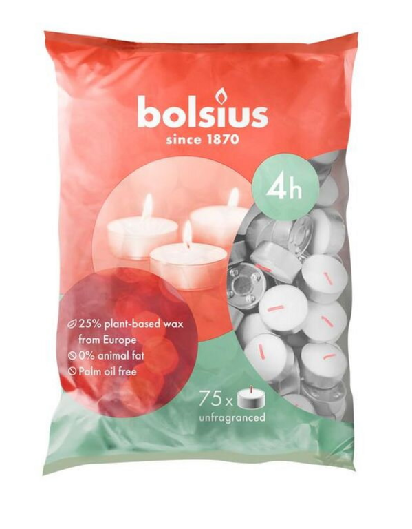 BOLSIUS ČAJOVÉ KAHANCE 4 HODINOVÉ 75KS