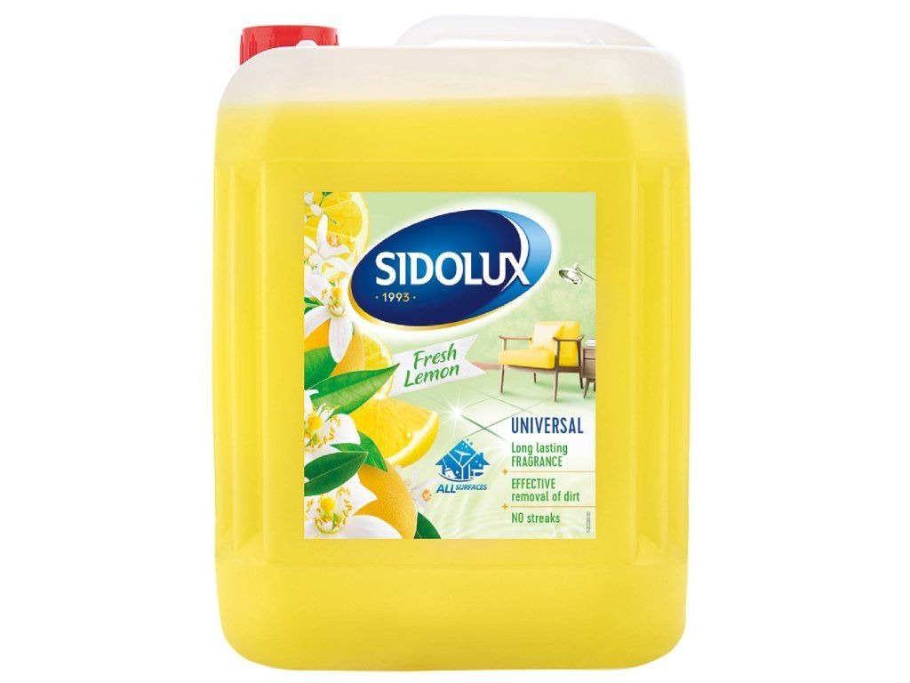 Sidolux Universal Fresh Lemon univerzálny čistič, 5 l