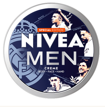 Nivea Men Creme Real Madrid krém pre mužov 150 ml