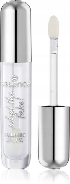 Essence What The Fake! Plumping lesk na pery 100 Sheer Genius, 4 ml