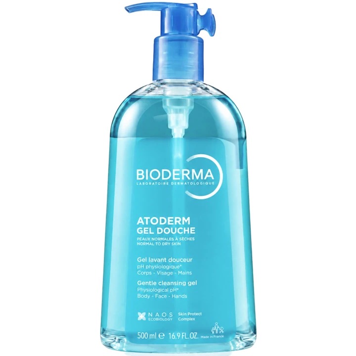 Bioderma Atoderm Gel Douche sprchový gél pre suchú a citlivú pokožku, 500 ml