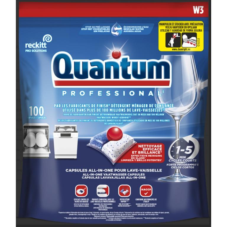 Finish Quantum Professional All-in-One tablety do umývačky, 100 ks