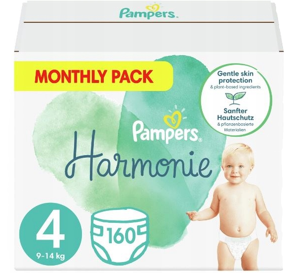 PAMPERS HARMONIE S4 9-14KG 160KS