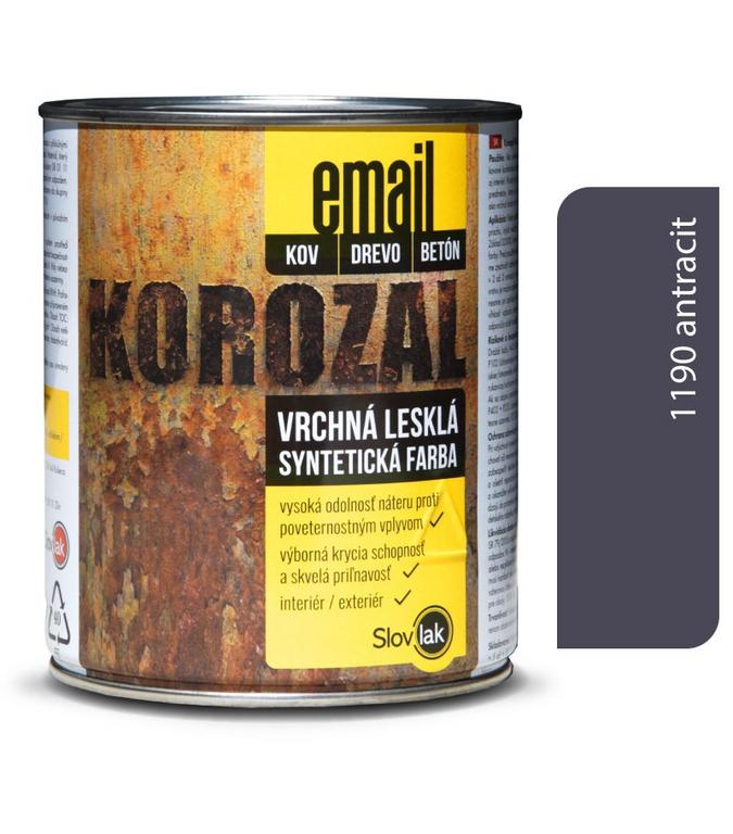 KOROZAL EMAIL 1190 ANTRACIT 0,75 KG