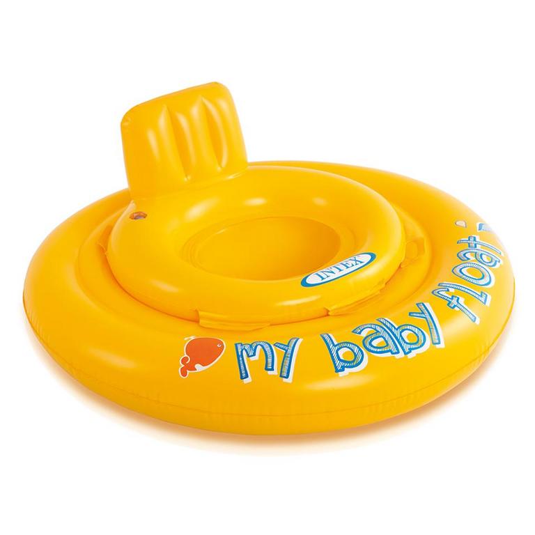 Intex My Baby Float – nafukovacie plávacie koleso so sedátkom, žlté