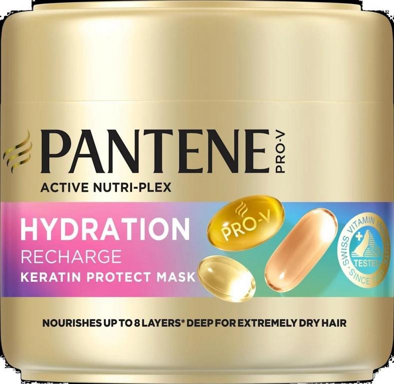 Pantene Pro-V Hydration Recharge maska na vlasy, 300 ml