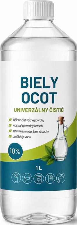 Allnature Biely ocot 10 %, univerzálny čistič, 1 l
