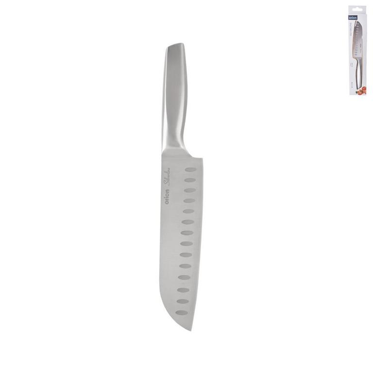 Orion Silverline Nôž kuchynský nerez santoku, 12,5 cm