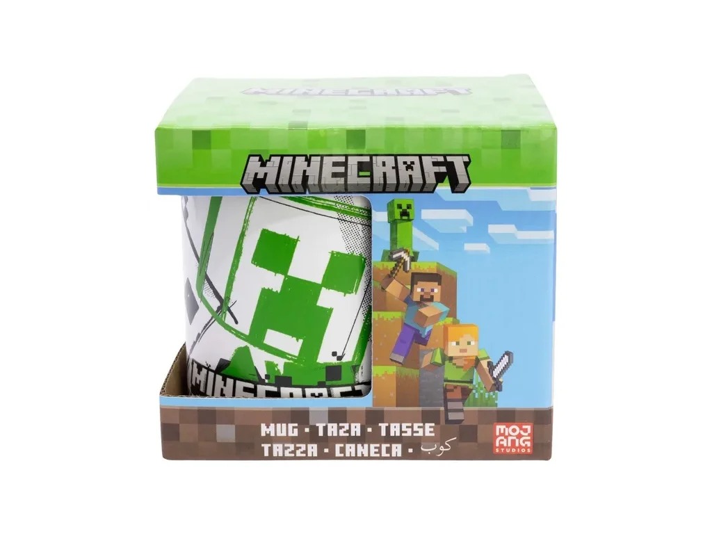Minecraft Keramický hrnček Iconicmono, 325 ml