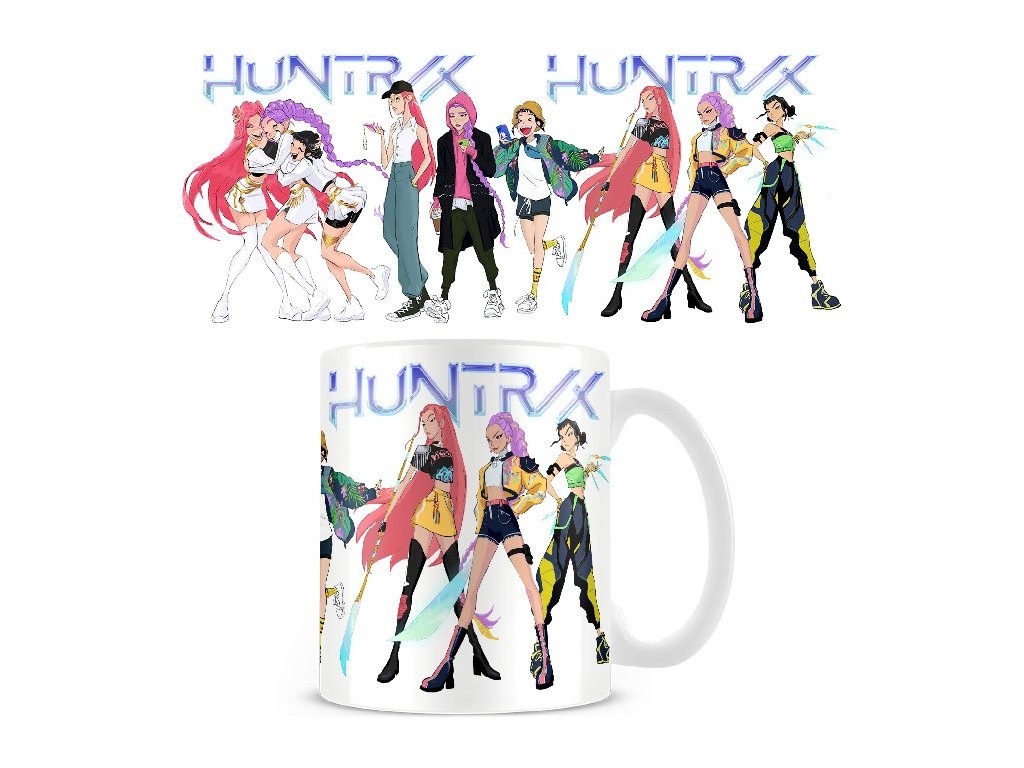 Keramický hrnček K-pop Demon Hunters Huntrix, 325 ml