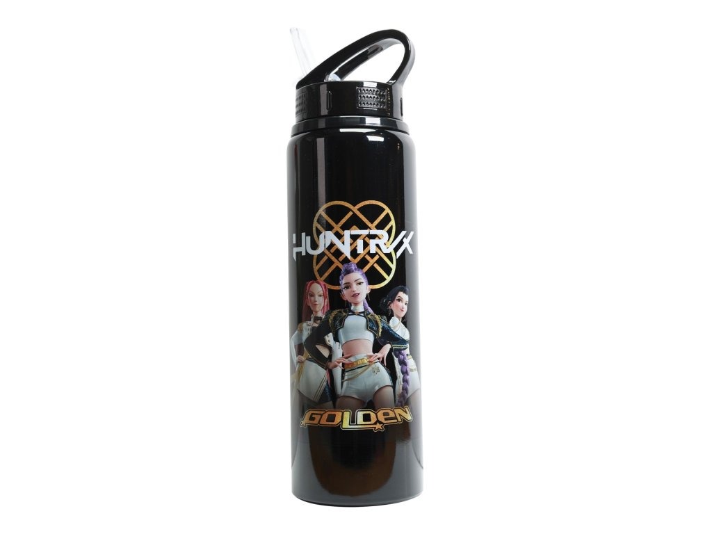 Plastová fľaša K-Pop Demon Hunters Golden, 700 ml