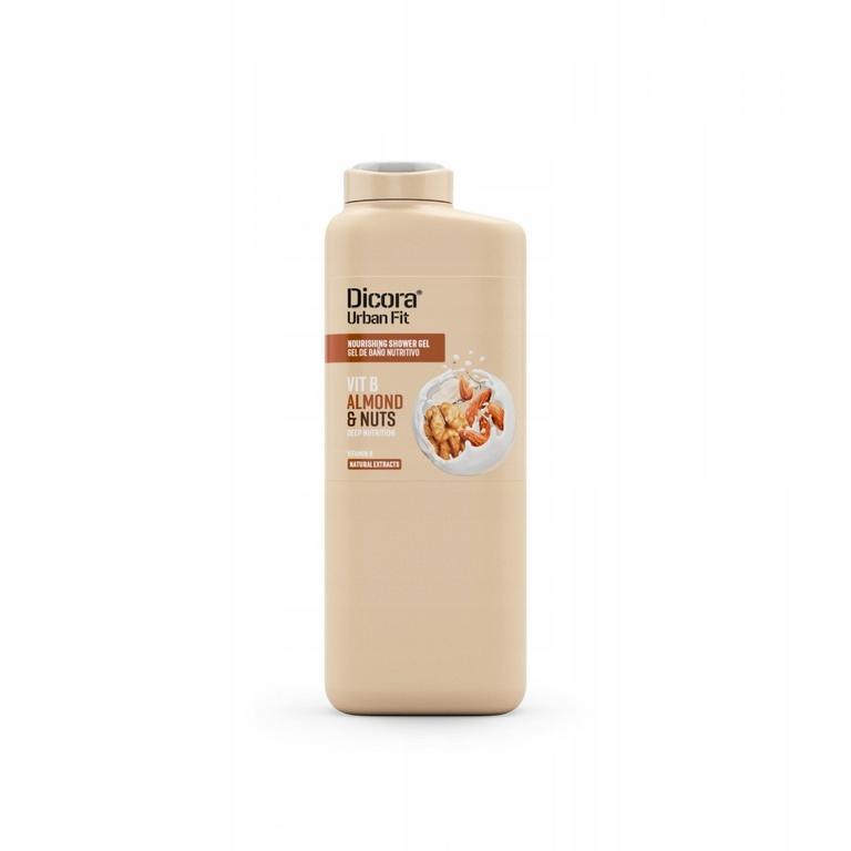 Dicora Urban Fit Sprchový gél Vitamín B Almond & Nuts, 400 ml