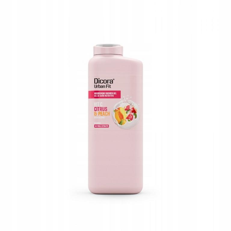 Dicora Urban Fit Sprchový gél Vit C Citrus & Peach, 400 ml