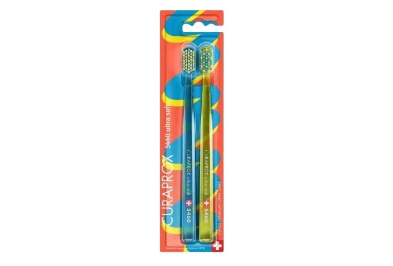 Curaprox CS 5460 Ultra Soft Haky Baky zubná kefka, duo balenie 2 ks