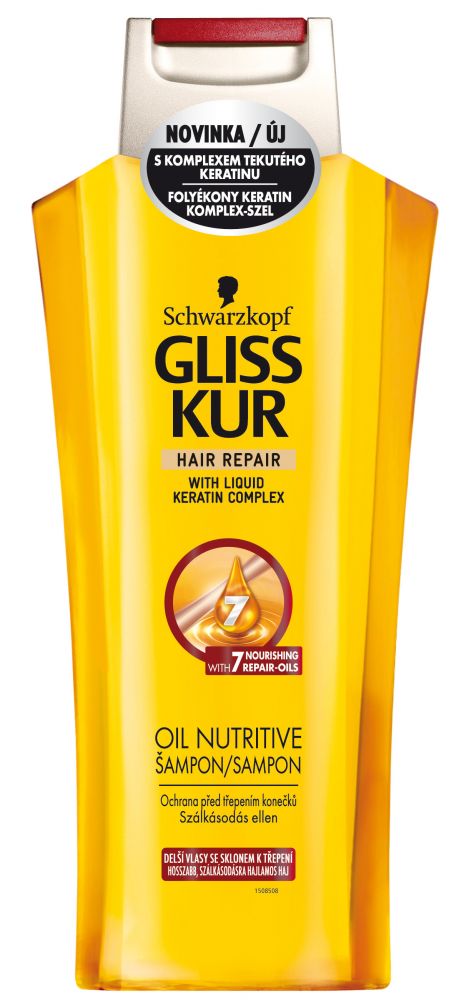GLISS KUR NUTRITIVE OIL REGENERAČNÝ ŠAMPÓN NA VLASY 400 ML