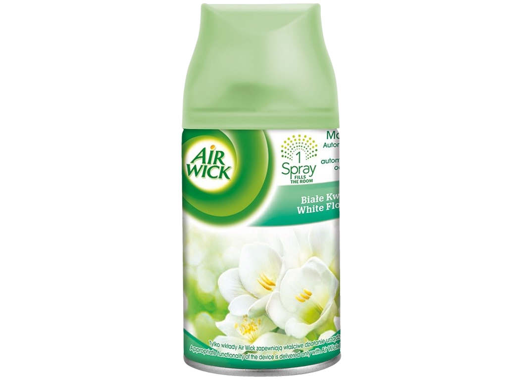 AIR WICK FRESHMATIC NÁHRADNÁ NÁPLŇ BIELE KVETY 250 ML